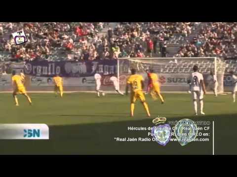 Real Jaén C,F, - A.D. Alcorcón (Jornada 10. Segunda A. 2013/2014)
