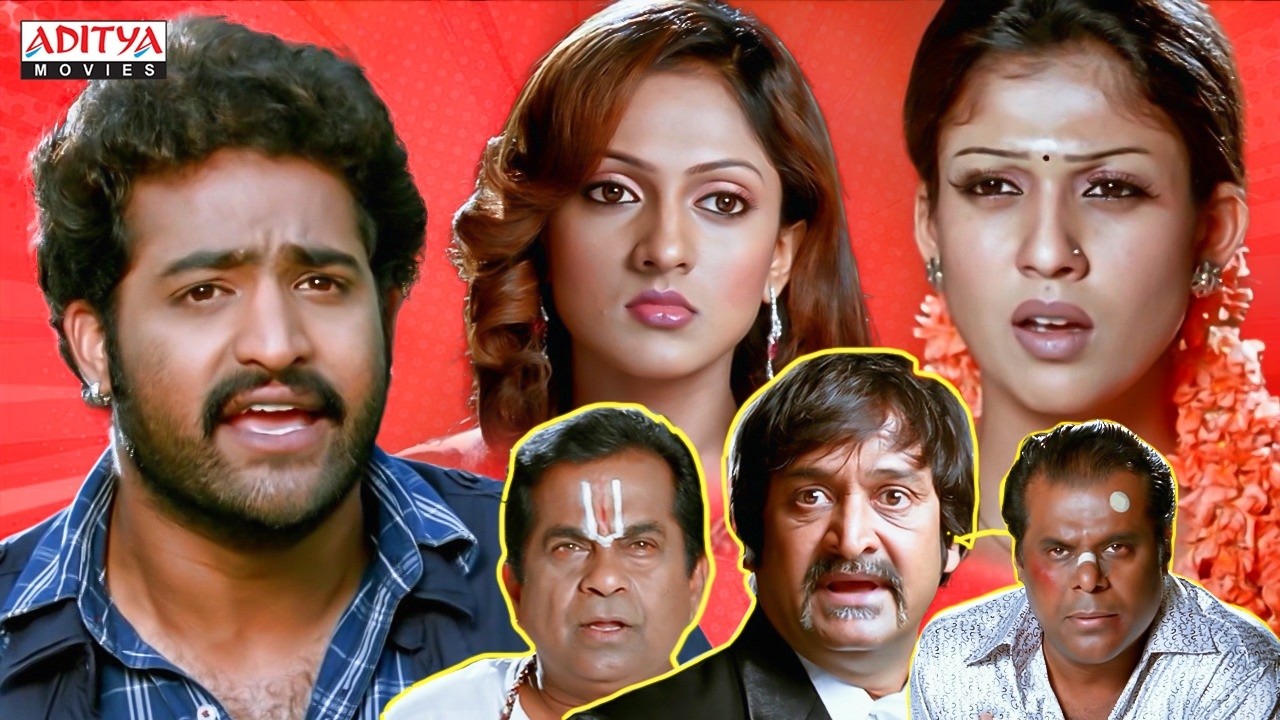 Judwaa No 1 Movie Ultimate Comedy Scenes🤣 | NTR | Nayanthara | Brahmanandam | Aditya Movies