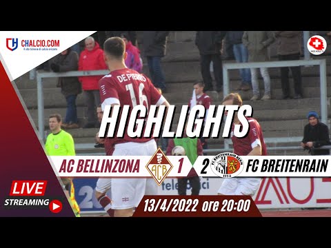 Gli highlights di AC Bellinzona - Breitenrain, campionato Promotion League 2021/2022
