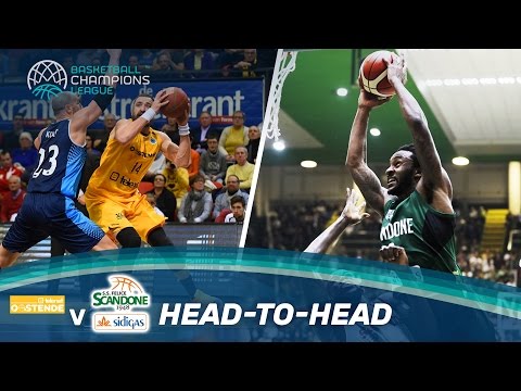Telenet Oostende v Sidigas Avellino - Head-to-Head - Basketball Champions League
