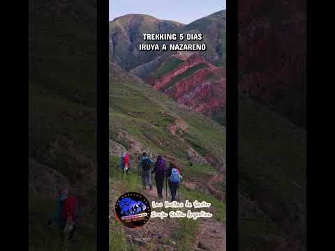 IRUYA A NAZARENO  JUNTO A  #lashuellasdenestor  SOMOS DE IRUYA SALTA ARGENTINA. #trekking