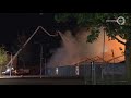 Zeer grote brand verwoest bedrijfspand in Twello