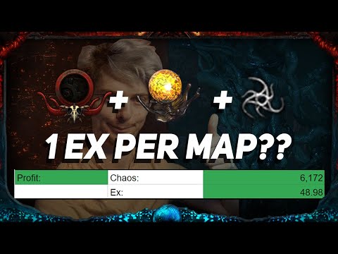 Blight, Einhar and Expedition = BIG MONEY! 50 Maps profit breakdown [PoE 3.17]