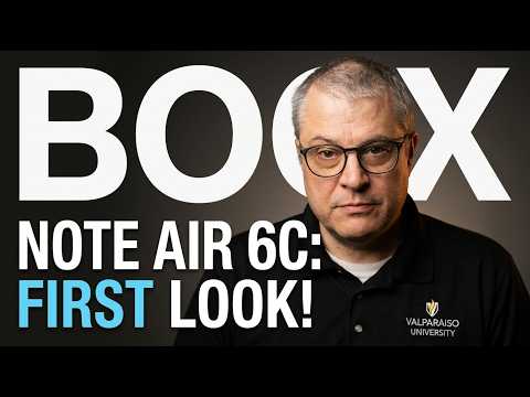 Note Air 6C First Impressions