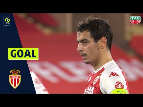 Goal Wissam BEN YEDDER (28' pen - AS MONACO) AS MONACO - OGC NICE (2-1) 20/21
