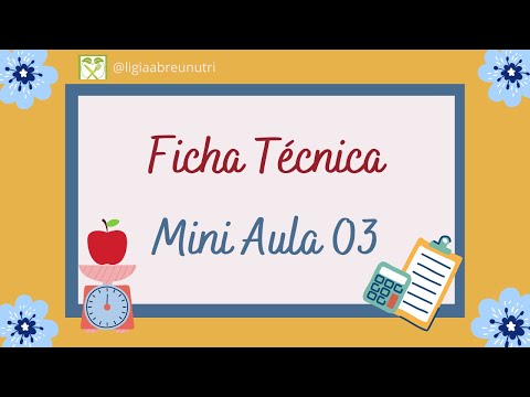 Technical Sheets Step by Step - Mini Class 03