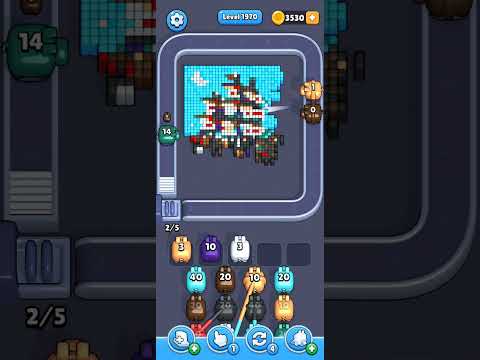 Pixel Flow Level 1970 Walkthrough