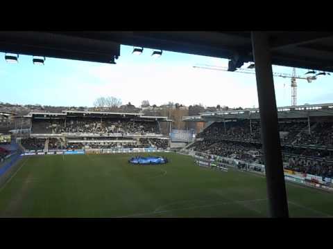 Beginning of the game - Rosenborg vs Start - 12/04/2013