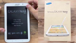 Video thumbnail for Samsung Galaxy Note 8.0 Unboxing in 2023 by Tech through Toni