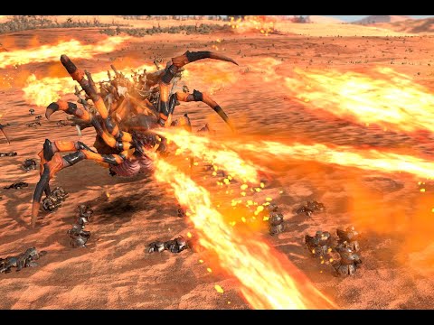 616 Irondrakes Vs 8 Greenskin Orc Spiders - KILL IT WITH FIRE .. or not? Total War WARHAMMER 2