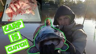 CARP is Clutch when Fishing for TROPHY Catfish! | James River | Dragging | Kayak | Catfishing