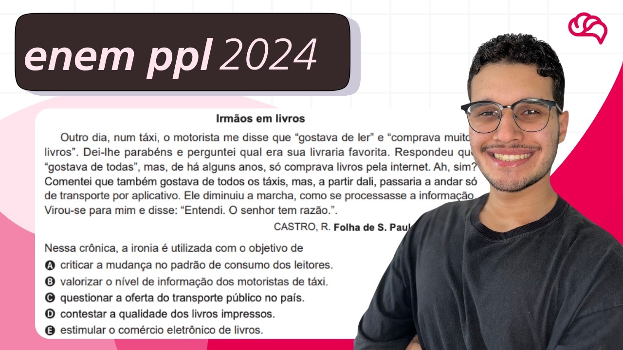 Resolução em Vídeo — Questão 35 ENEM 2024 PPL