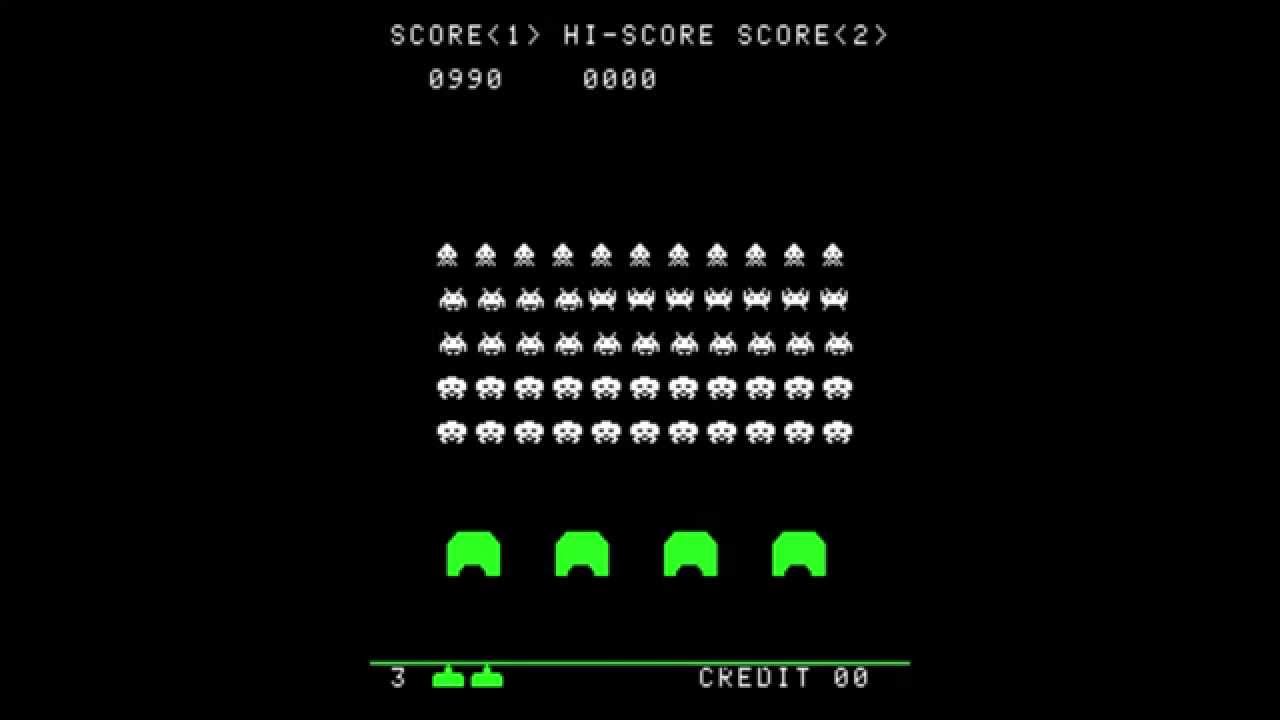 Space Invaders 1978 - Arcade Gameplay - YouTube