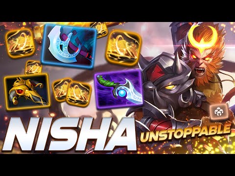 Nisha Monkey King Unstoppable - Dota 2 Pro Gameplay [Watch & Learn]