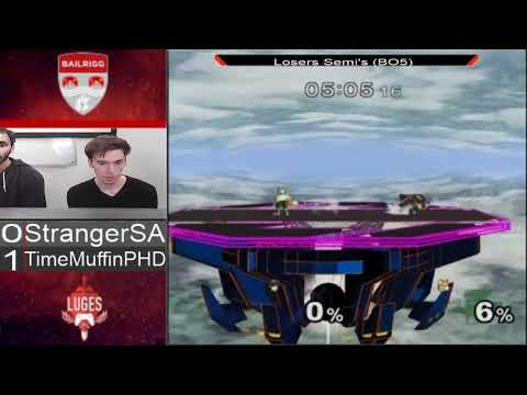 Bailrigg 5 - StrangerSA (Marth) Vs. TimeMuffinPhD (Fox) - Melee - Losers Semis