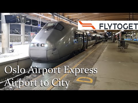 FlyToGet | A MELHOR maneira do Aeroporto de Oslo para a cidade? - RELATÓRIO DE VIAGEM