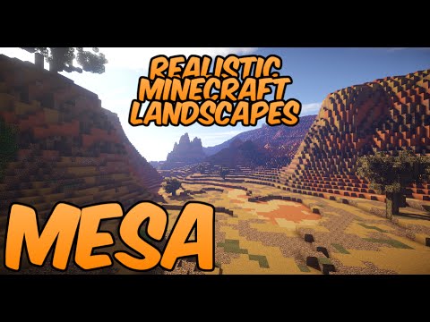INSANE Minecraft Landscapes - Viggoman's MESA Adventure!