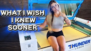 Watch This Before Buying A C02 Laser, One Year With My Thunder Nova