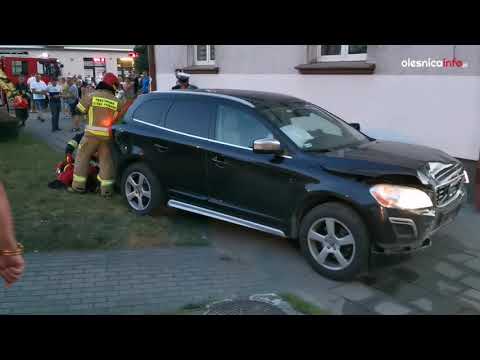 24 czerwca 2019 - wypadek przy ul. Krzywoustego w Oleśnicy