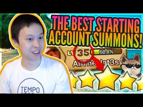 NEW Account Hits The JACKPOT of NAT 5s! - Beginners LUCK Is REAL?! - Summoners War
