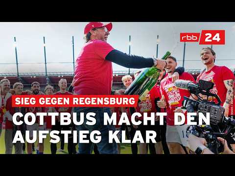  FC Energie Cottbus promotion to the 2nd Bundesliga