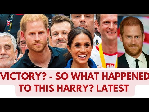 VICTORY - SO WHAT HAPPENED TO THIS HARRY? #princeharrry #meghan #meghanmarkle