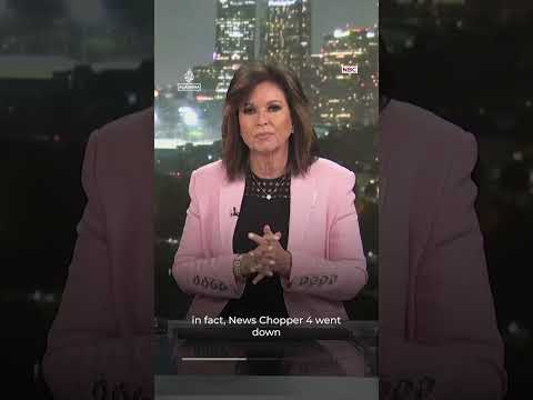 NBC helicopter crashes in LA, killing at least three