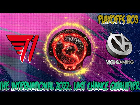 T1 vs Vici Gaming| The International 2022 | Last Chance Qualifier Lower Bracket Quarterfinals | TI11