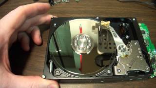 Clicking hard drive dis-assembly. How to and what to expect. 500GIG Western Digital USB storage.