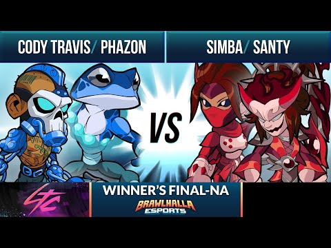Cody Travis & Phazon vs Santy & Simba - Winner's Final - Low Tier City 2020 - 2v2 NA
