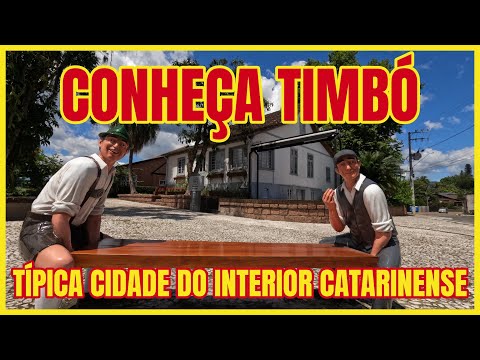 TIMBÓ UMA PEQUENA CIDADE DO INTERIOR DE SANTA CATARINA - BRAZIL