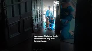 NASA astronaut Christina Koch reunites with her dog after Artemis II mission | FOX 10 Phoenix