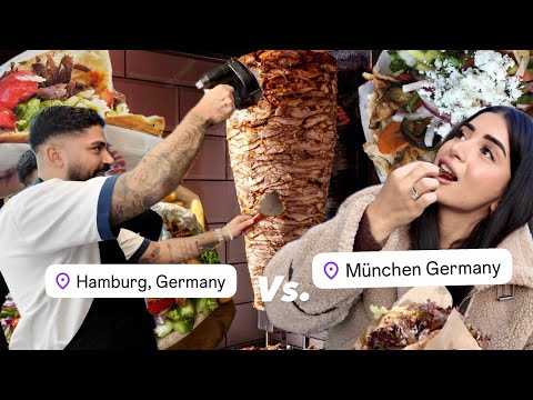 Munich vs. Hamburg: the best doner kebab 🥊🥙 | Elif & Sedat