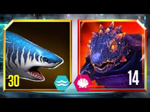 MEGALODON Vs AKUPARA 81 - Jurassic World The Game