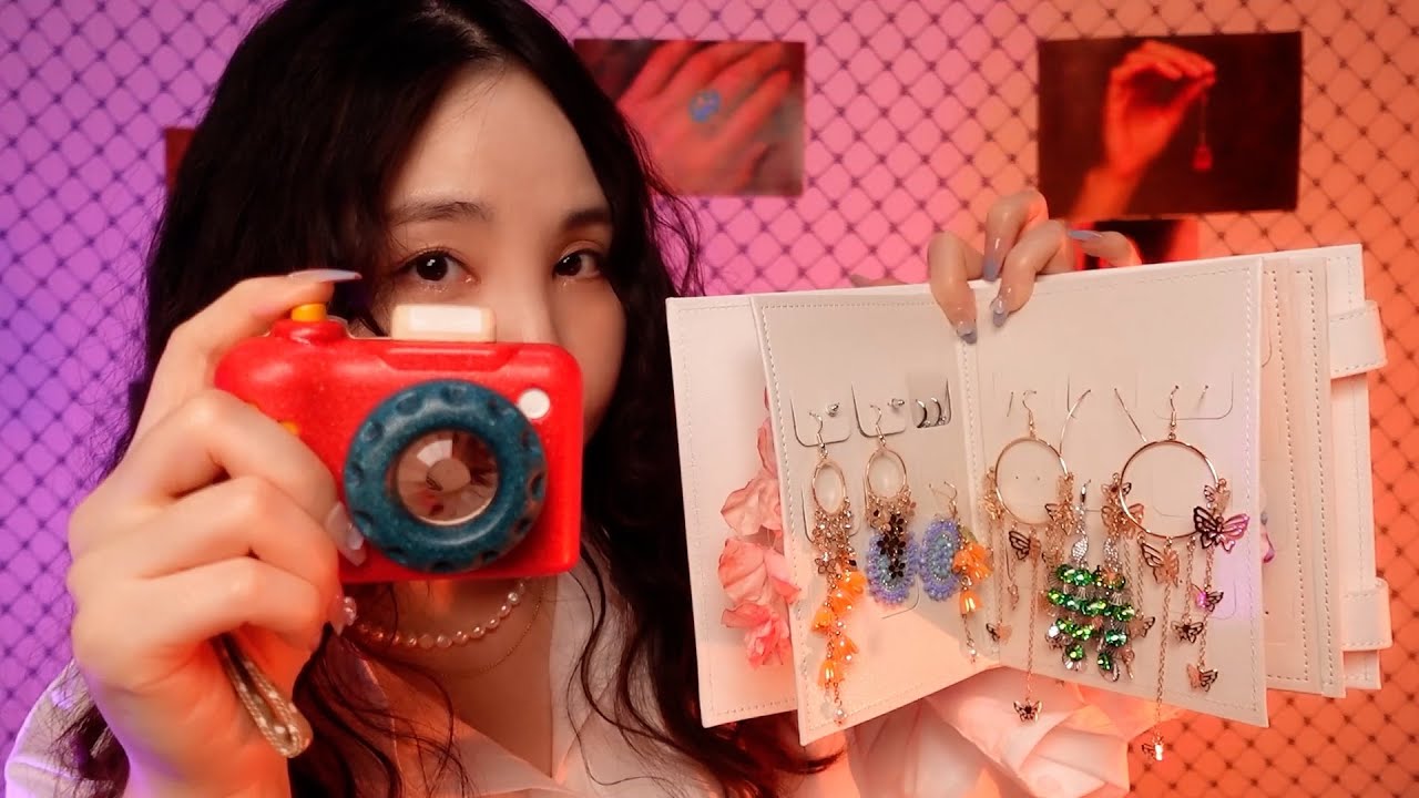 귀걸이 모델 님, 귀청소 하셨어요? 겨드랑이는 닦으셨어요?|귀걸이 촬영 상황극 ASMR - inASMR