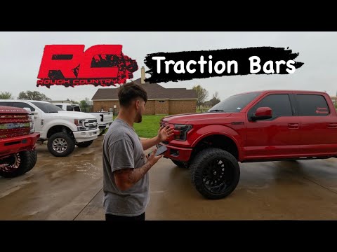 Adding Rough Country Traction and Kicker Bars to My Lifted F150