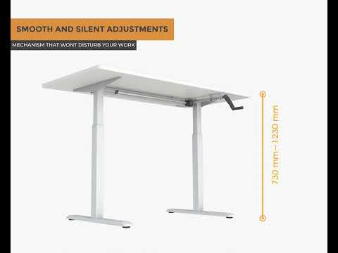 Tabletop Manual Adjustable Height Tables