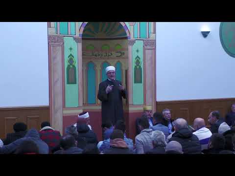 Hafiz Dr Halil Mehtic. Bajramski vaz dzemat Deer Park