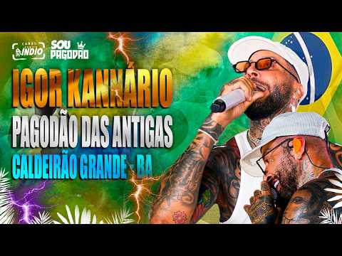IGOR KANNÁRIO | PAGODÃO DAS ANTIGAS + Despedida PamPamPam | CALDEIRÃO GRANDE - BA MAIO 2025