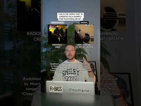 The Song Credited As A Sample For Radiohead &ldquo;Creep&rdquo; #shorts #music