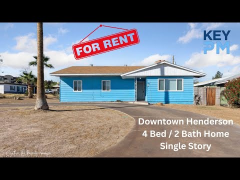 Vintage Henderson Gem Near Water Street District property video