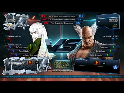 100_2 D Lili Rochefort VS (xtaxx) Heihachi Mishima - Tekken 7 Online PC sin grafica