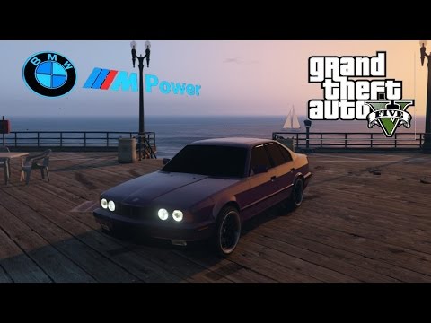 BMW M5 E34 - Тизёр - Grand Theft Auto V [GTAV]