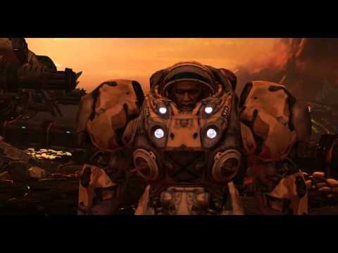 Starcraft II: Wings of Liberty Campaign 26. Final Mission 2a - Belly of the Beast (1/3)
