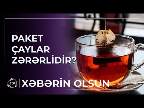 Paket çaylar zərərlidir?