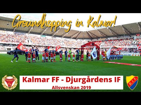 Groundhopping at Guldfågeln Arena in Kalmar Sweden 2019 | Kalmar FF - Djurgårdens IF 0-1