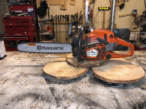 Husqvarna X Force and X Cut vs Oregon Bar and Speed Cut new upgrades to the 550XP