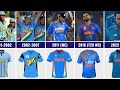 Evolution Of Team India S Cricket Jersey 1975 2023