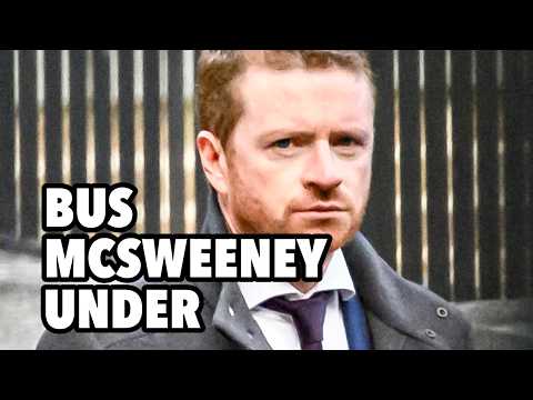 Under the bus McSweeney. Starmer regime scrambles to keep power