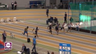 Aubière 2018 : Finale 60 m Nationaux M (Mouhamadou Fall en 6''69) Aubière 2018 : Finale 60 m Nationaux M (Mouhamadou Fall en 6''69)